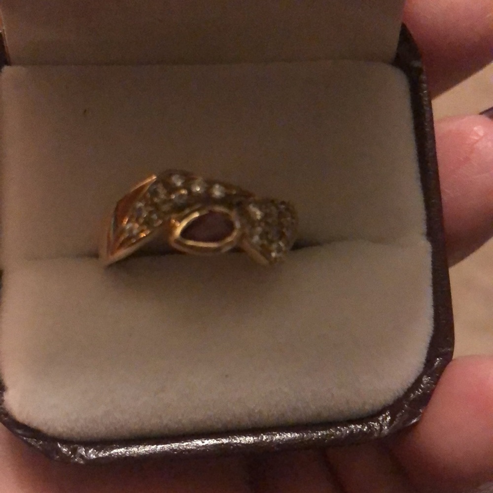 Diamond Ring Darling Italian gold ring - Picture 10 of 10